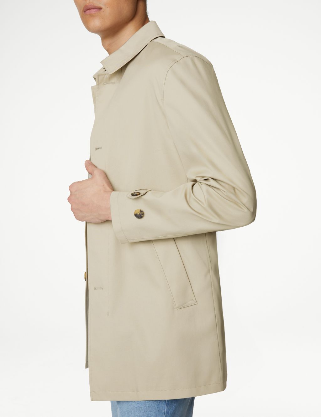 Cotton Blend Mac with Stormwear™ 4 of 8