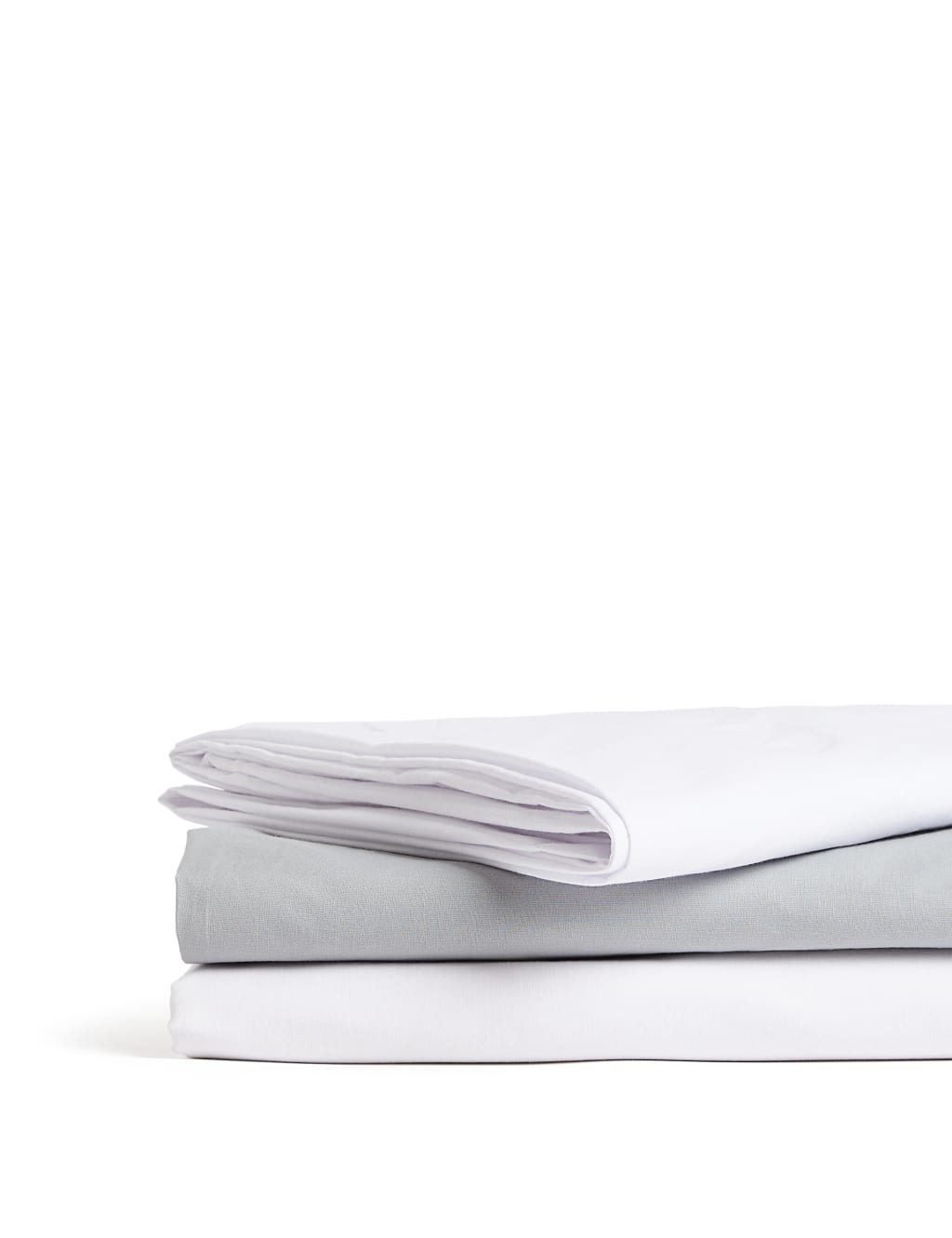 Cotton Blend Non Iron Fitted Sheet M&S Collection M&S