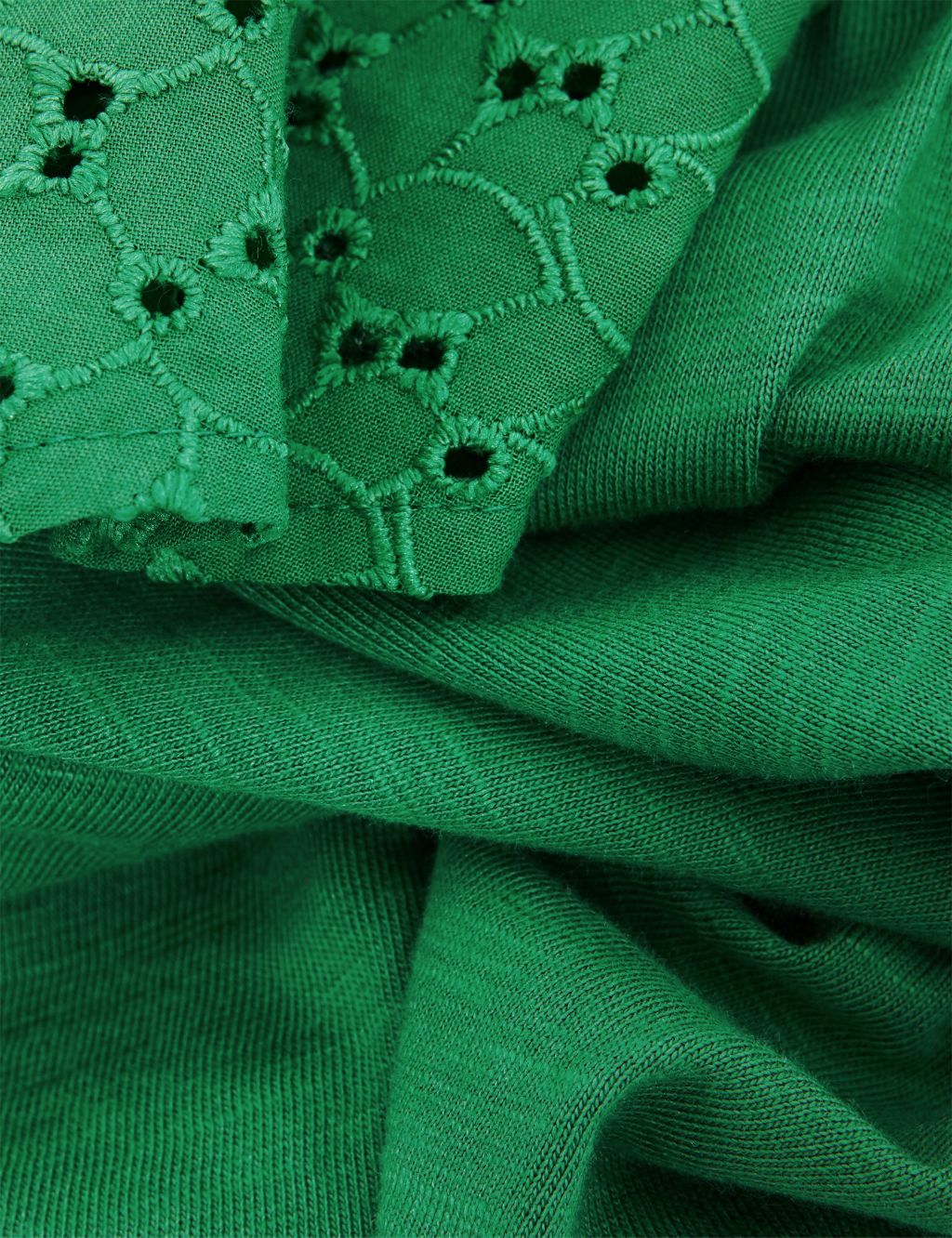 Cotton Blend Notch Neck Midi Tiered Dress 9 of 9