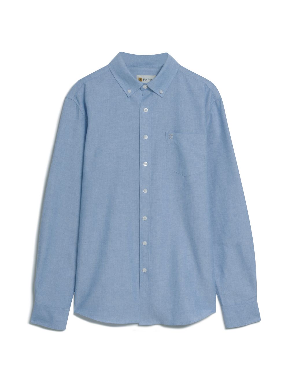 Cotton Blend Oxford Shirt 1 of 4