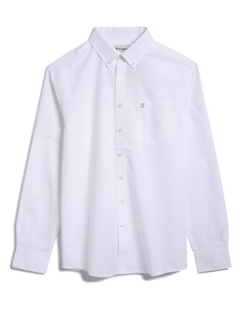 Cotton Blend Oxford Shirt 1 of 5