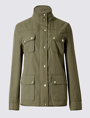 Cotton Blend Parka with Stormwear™ Image 2 of 4