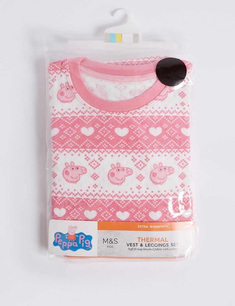 Cotton Blend Peppa Pig™ Thermal Set (18 Months - 7 Years) 3 of 3