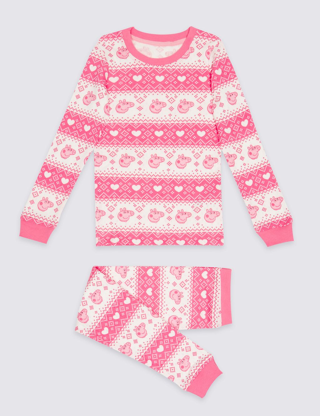 Cotton Blend Peppa Pig™ Thermal Set (18 Months - 7 Years) 1 of 3