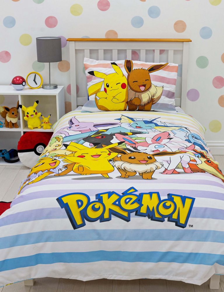 Cotton Blend Pokémon™ Single Bedding Set 1 of 7