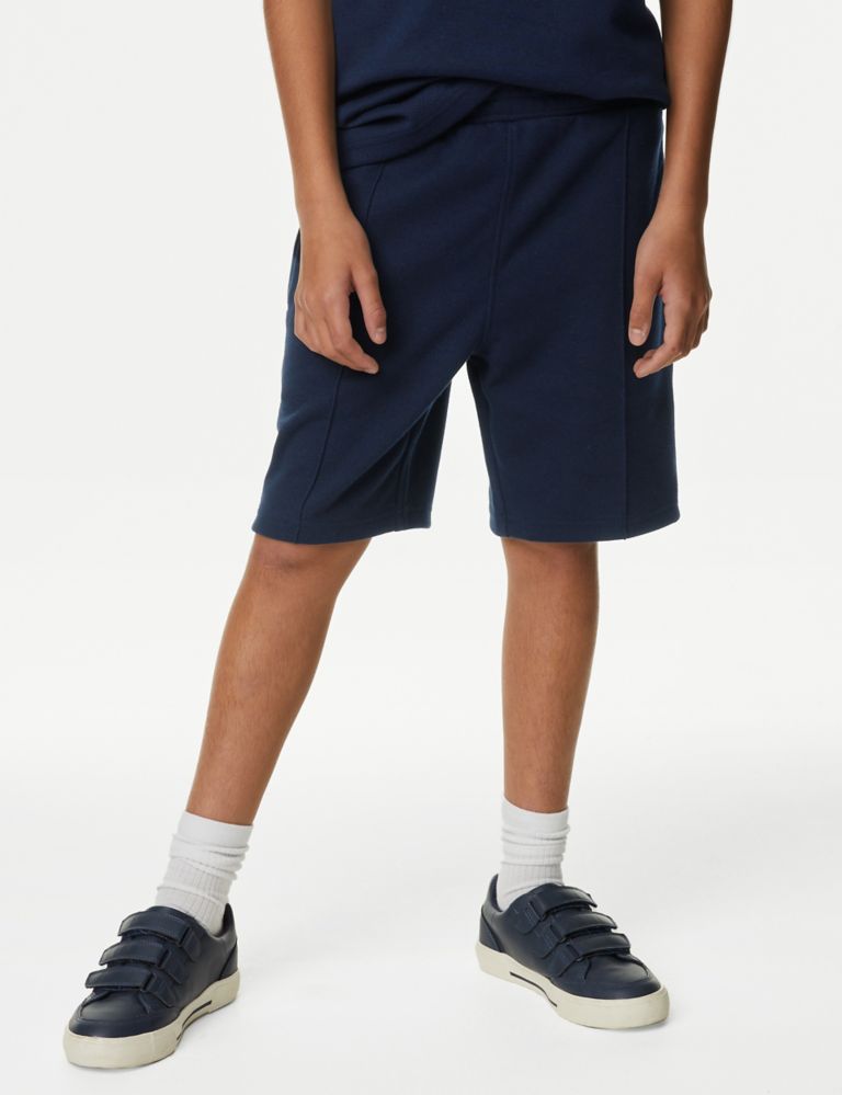 Cotton Blend Polo Shirt and Shorts Set (6-16 Yrs) 5 of 5