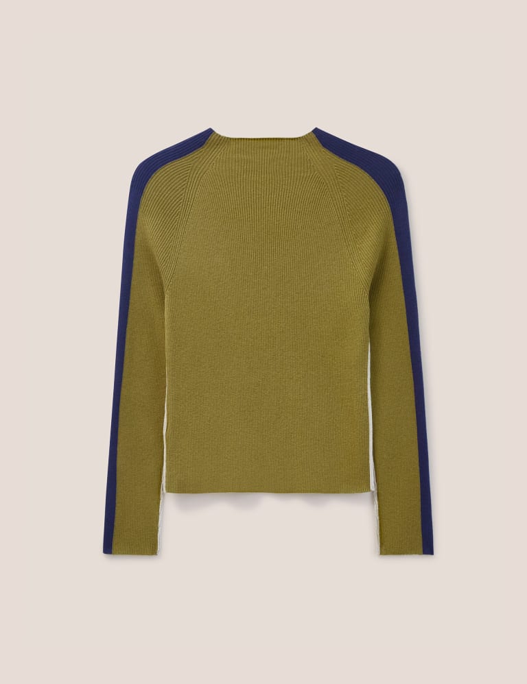 Marks and spencer colour block deals jumper
