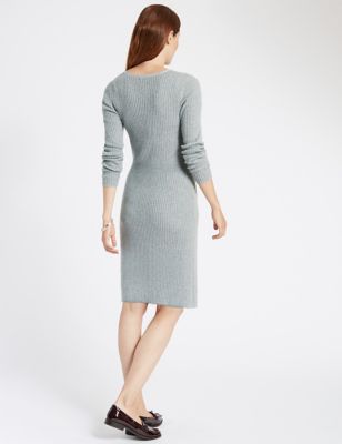 fit and flare jumper dress