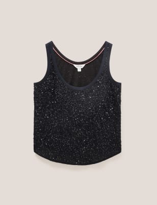 Glitter camisole White House  Black Market Red size 8 US in Glitter -  27183377