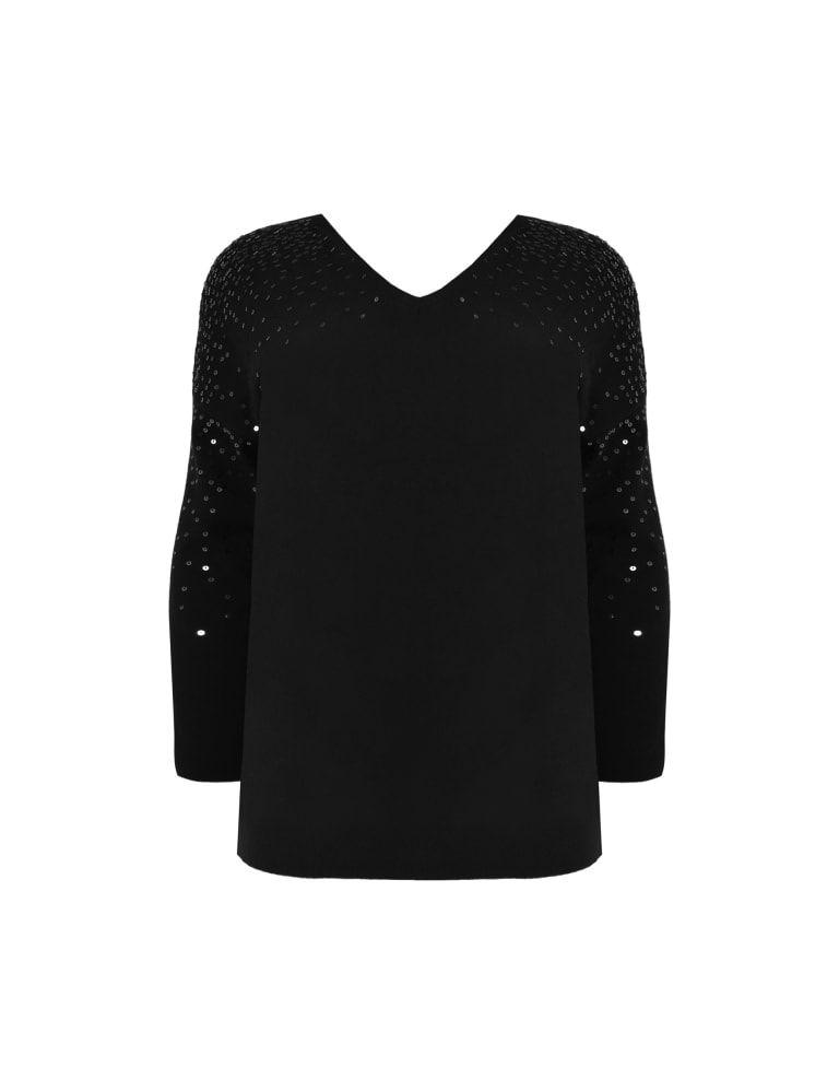 White sequin on sale jumper