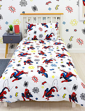 Cotton Blend Spider-Man™ Single Bedding Set Image 2 of 7