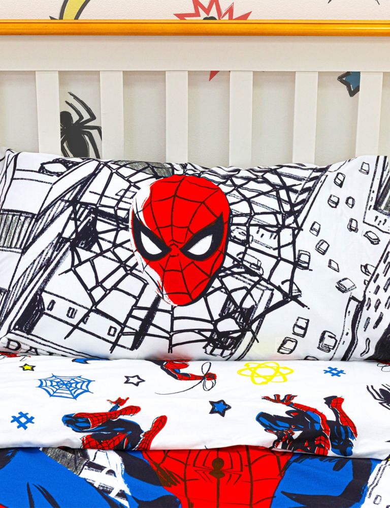 Cotton Blend Spider-Man™ Single Bedding Set 3 of 7