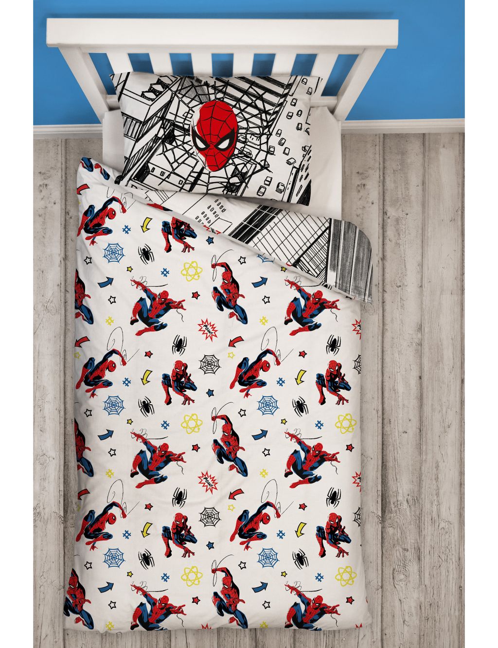 Cotton Blend Spider-Man™ Single Bedding Set 5 of 7