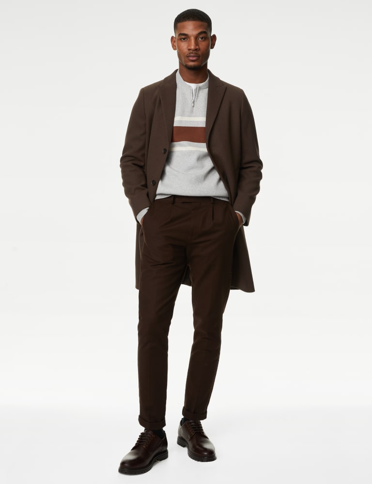 M&s mens discount half zip jumpers