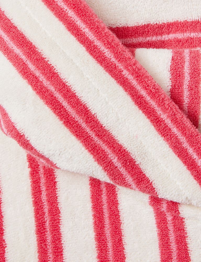 Cotton Blend Striped Hooded Towel (4-13 Yrs) 5 of 6
