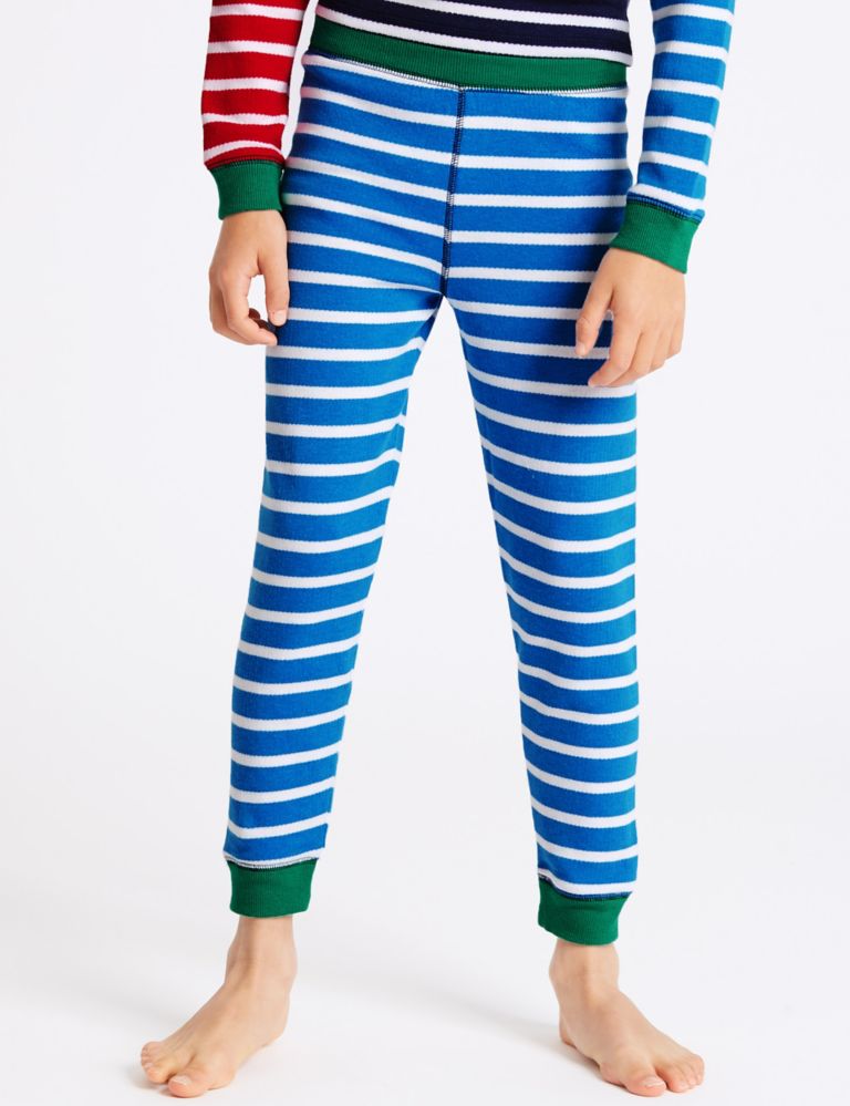 Cotton Blend Striped Thermal Set (18 Months - 16 Years) 4 of 5