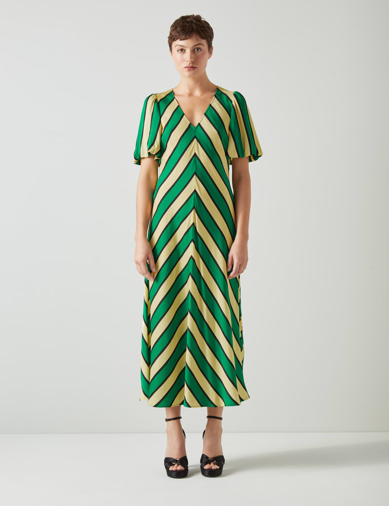 Lk bennett deals striped dress