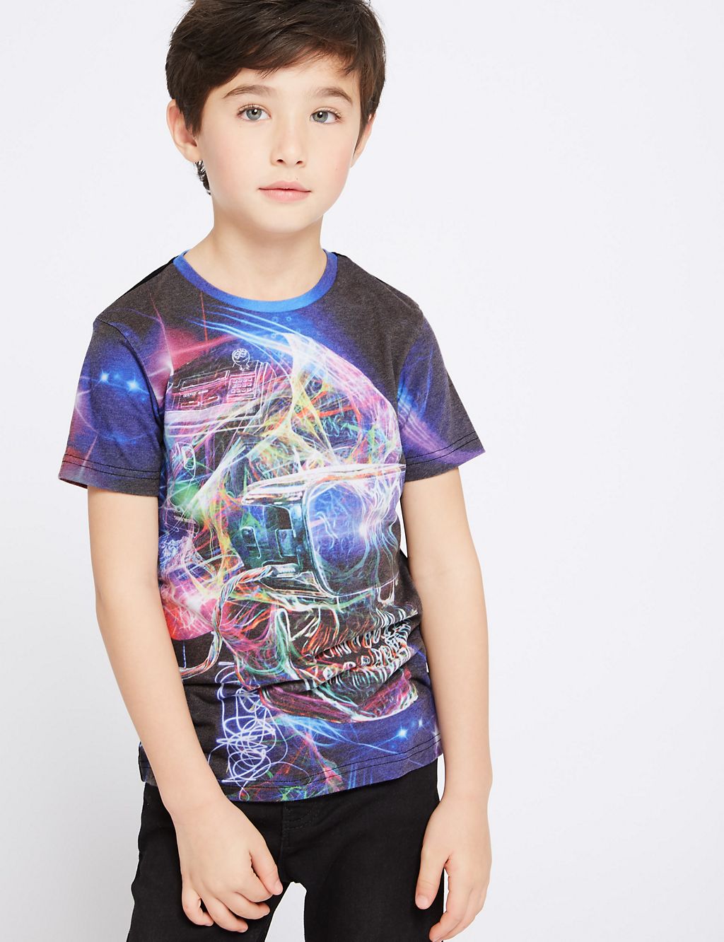 Cotton Blend T-Shirt (3-16 Years) 3 of 3