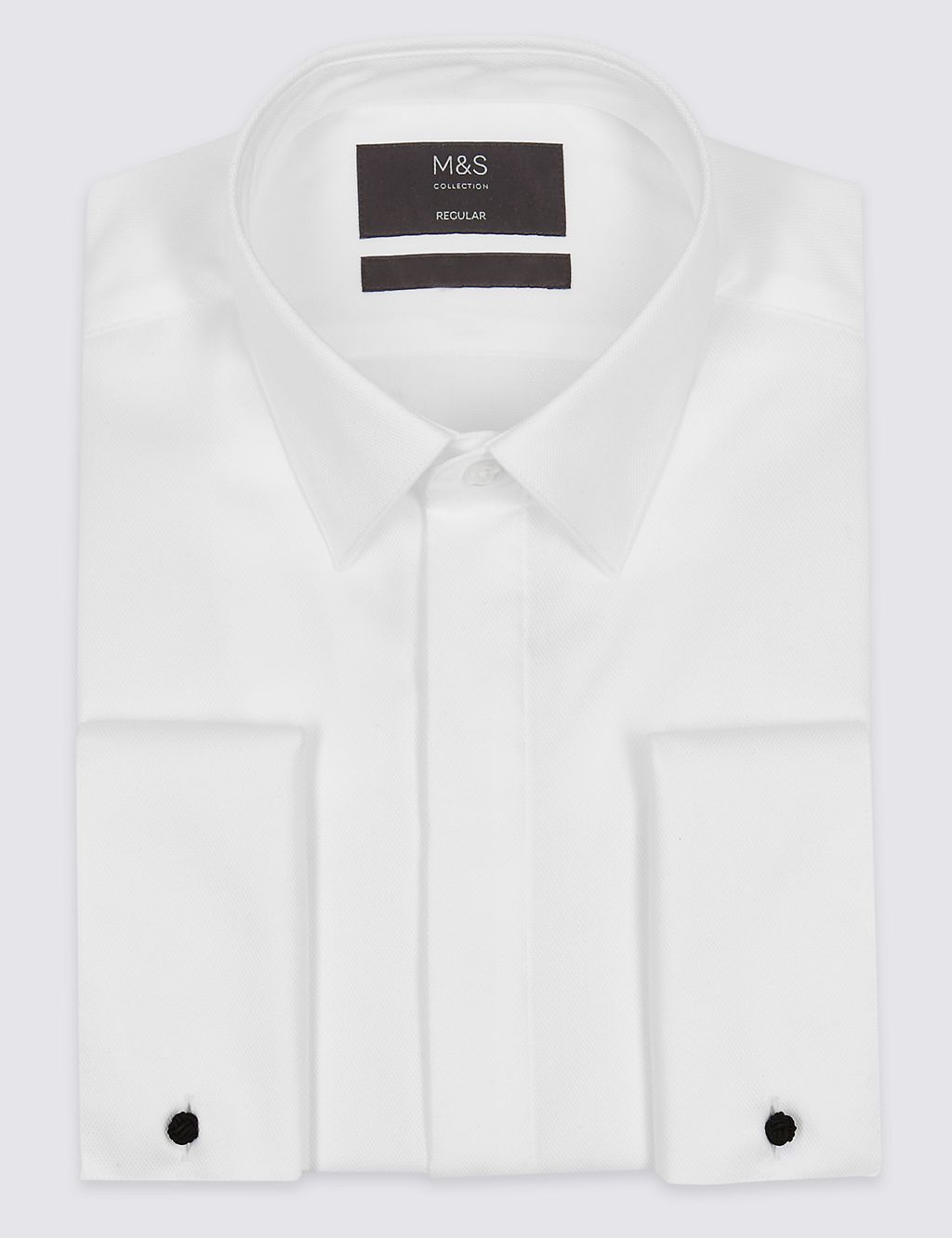 Cotton Blend Tailored Fit Dinner Shirt 1 of 6