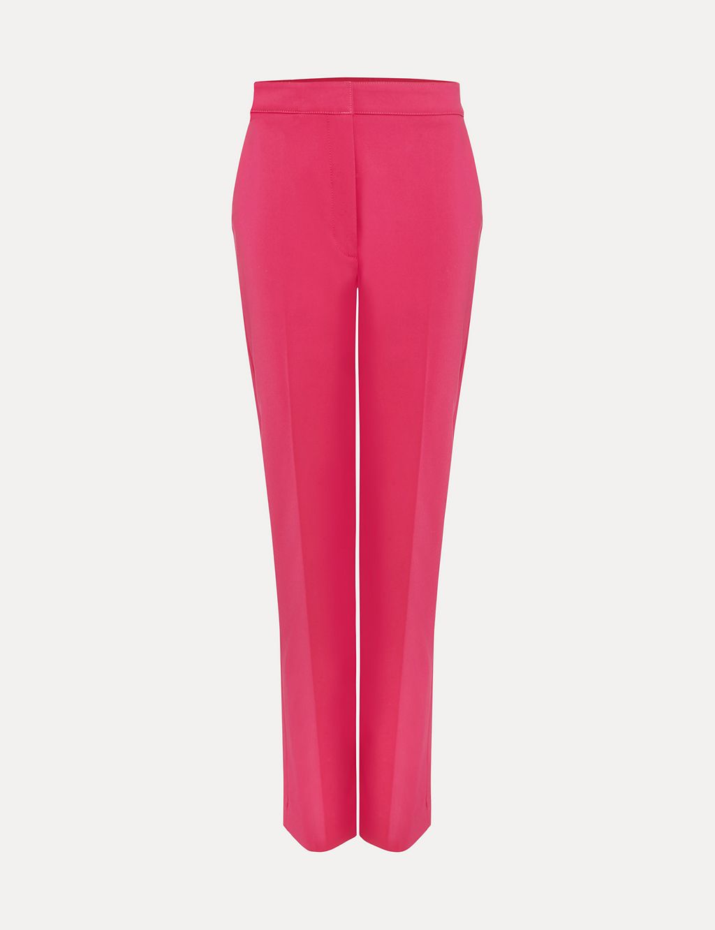 Cotton Blend Tapered Cropped Trousers 1 of 6