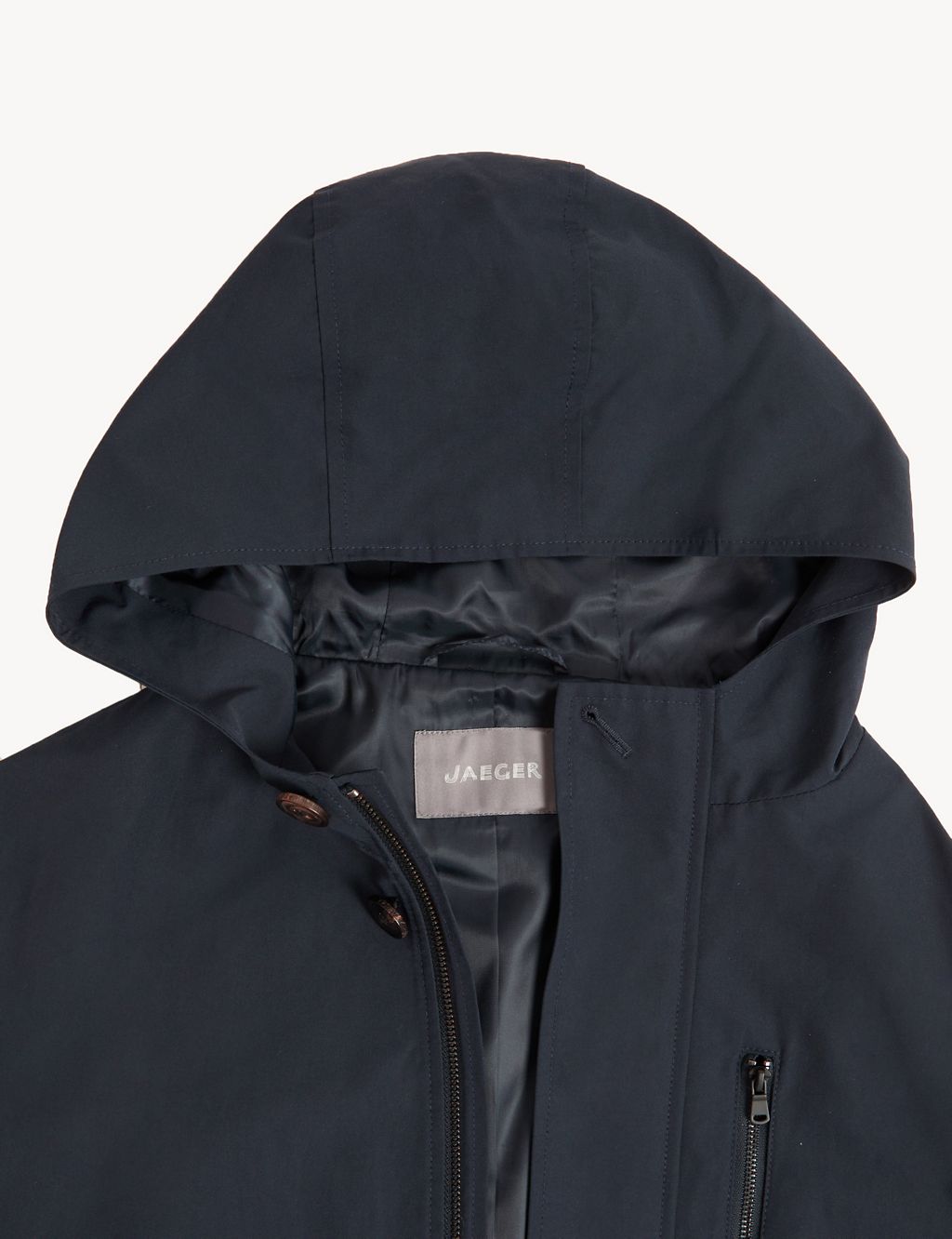 Cotton Blend Technical Hooded Parka 6 of 12