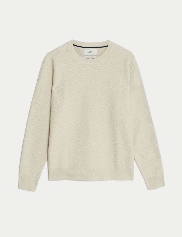 Marks and spencer round neck jumper best sale