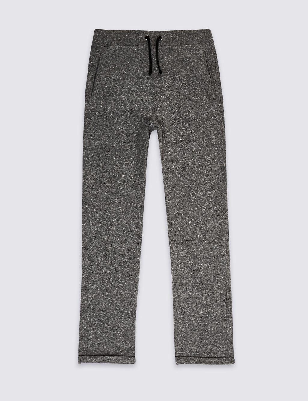 Cotton Blend Textured Joggers (3-16 Years) 1 of 4