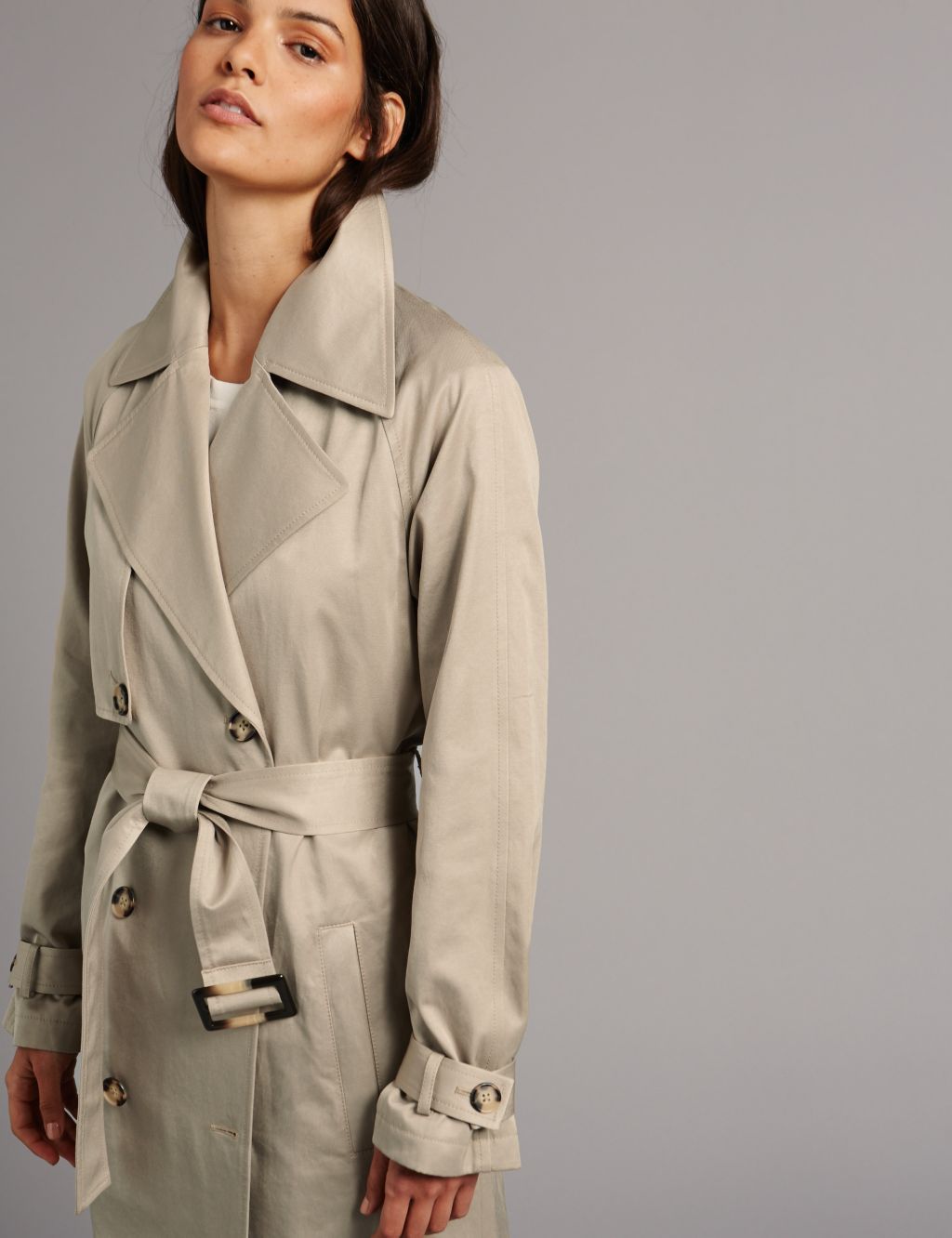 Cotton Blend Trench Coat with Stormwear™ 5 of 5