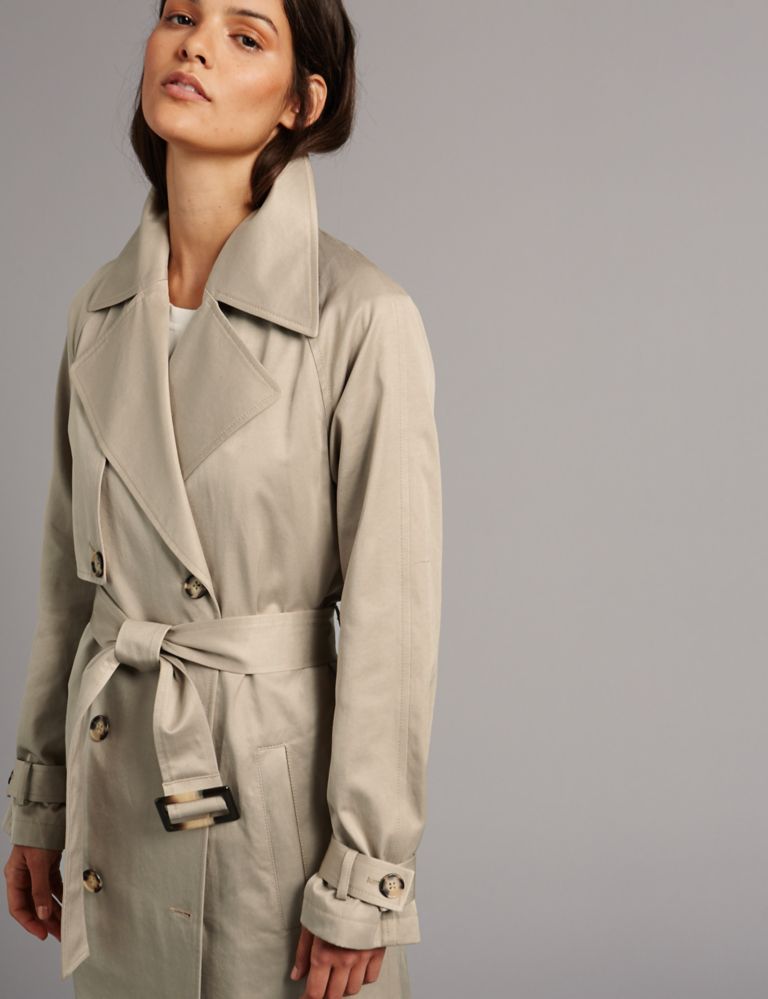 Cotton Blend Trench Coat with Stormwear™ 5 of 5
