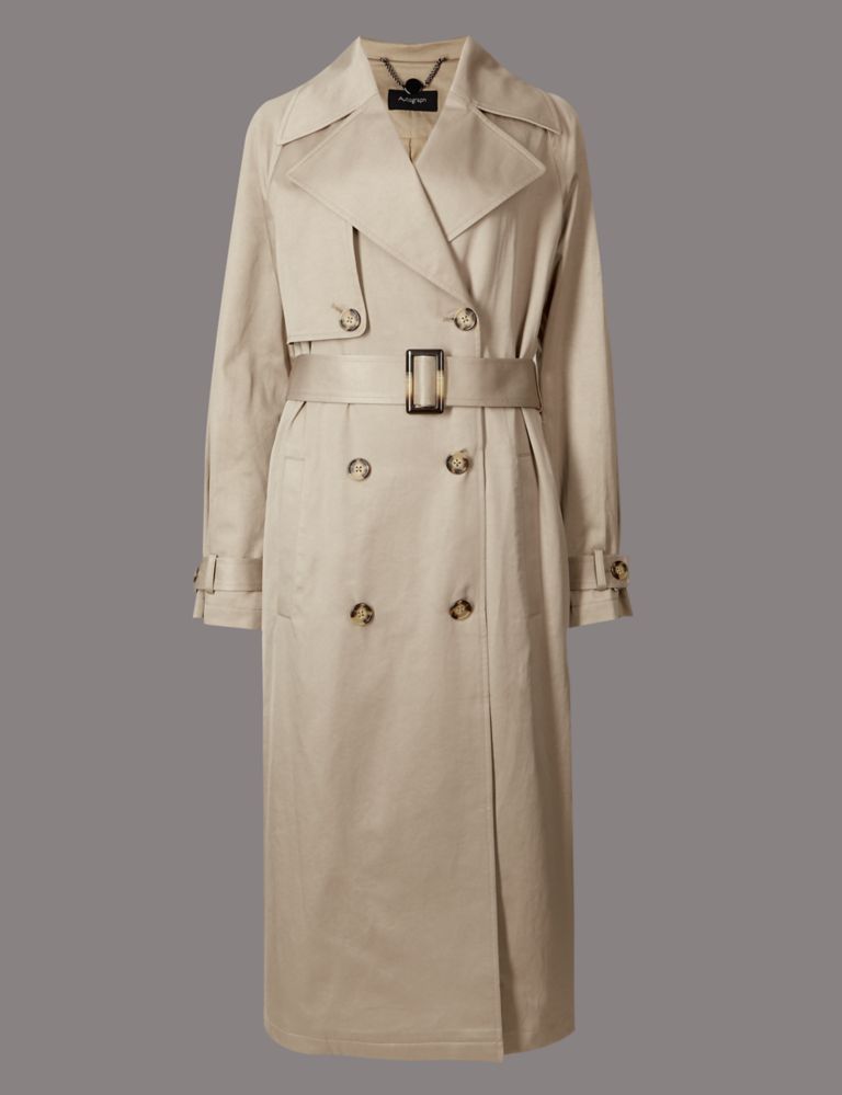 Cotton Blend Trench Coat with Stormwear™ 2 of 5