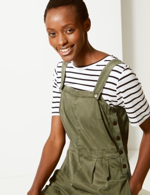 marks and spencer khaki jumpsuit