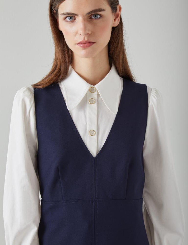 Marks and spencer ladies 2025 pinafore dress
