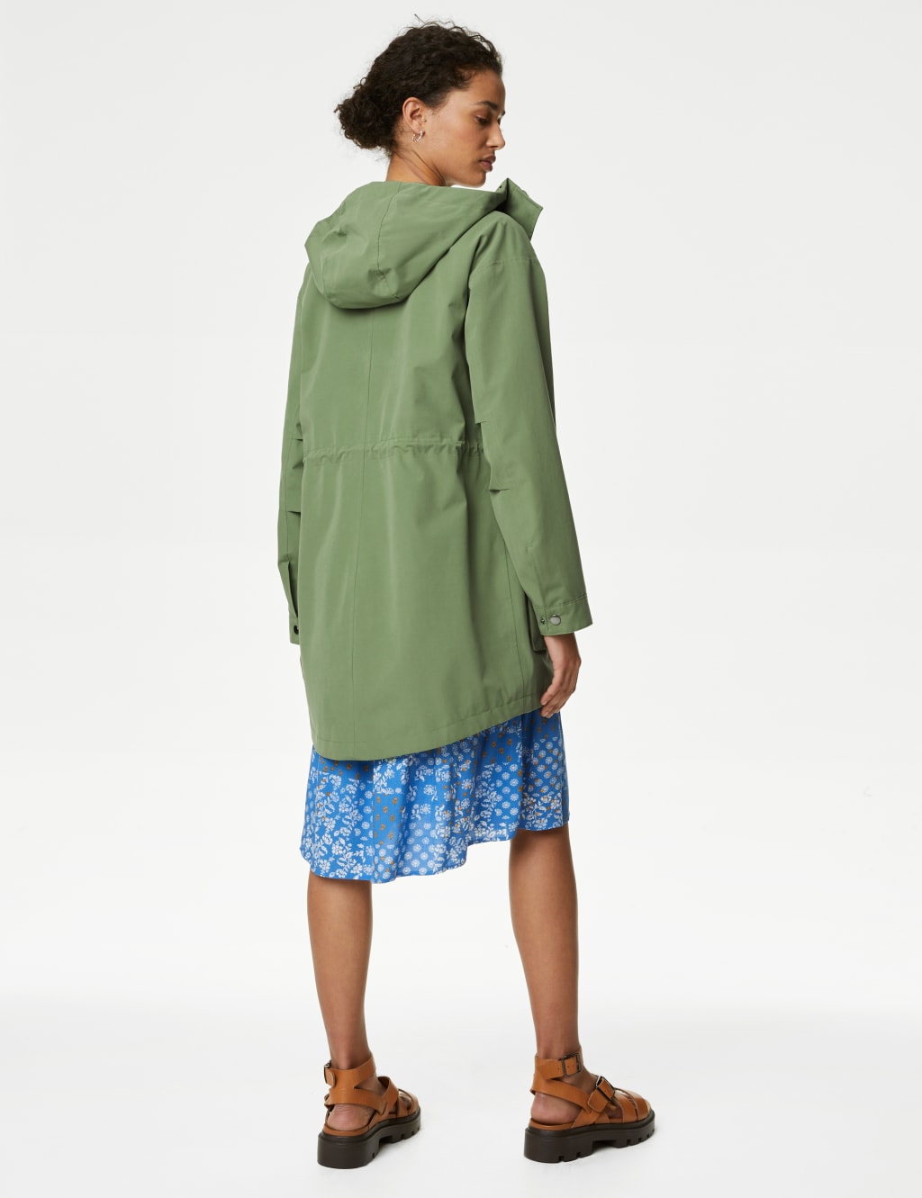 Cotton Blend Waterproof Parka Coat 6 of 8