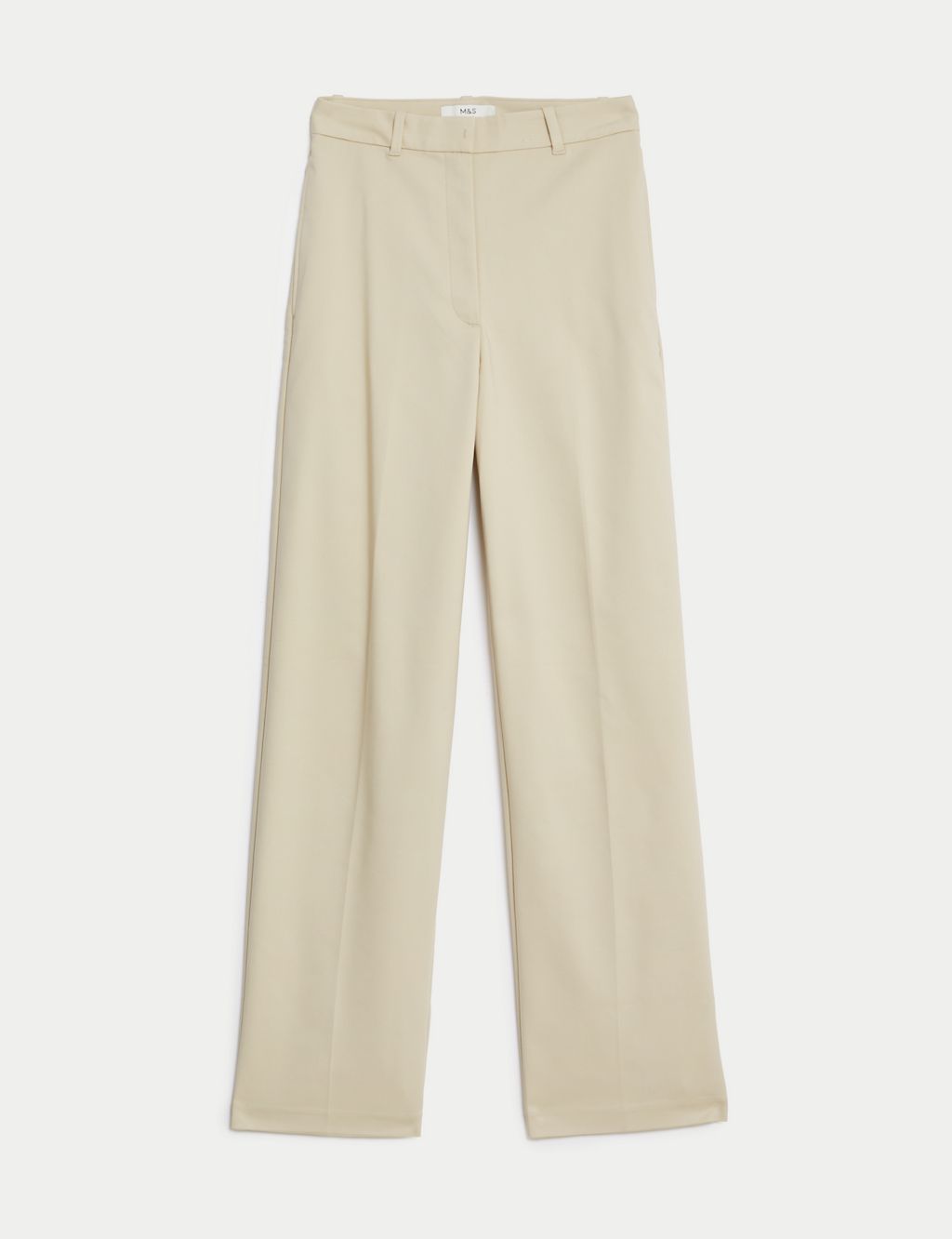 Cotton Blend Wide Leg Chinos 1 of 5