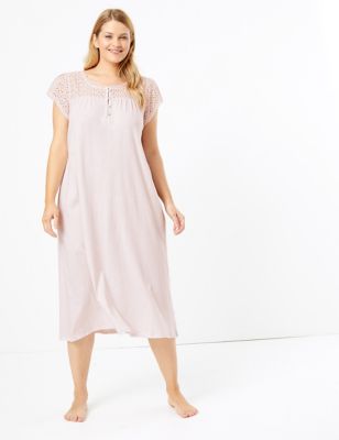 marks and spencer ladies cotton nightdresses