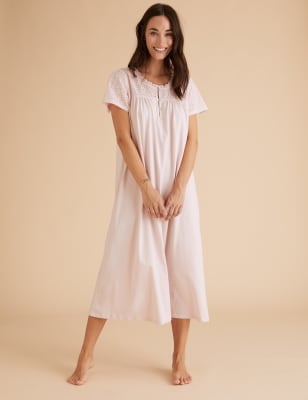 m&s long sleeve nightdress