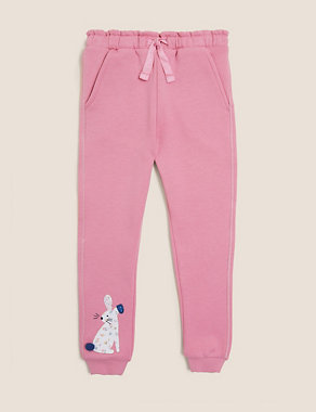 Cotton Bunny Joggers (2-7 Yrs) | M&S