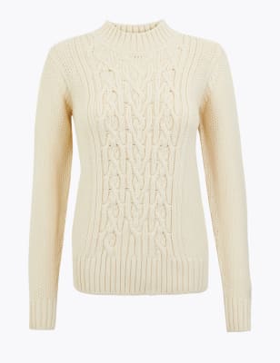next cable knit jumper