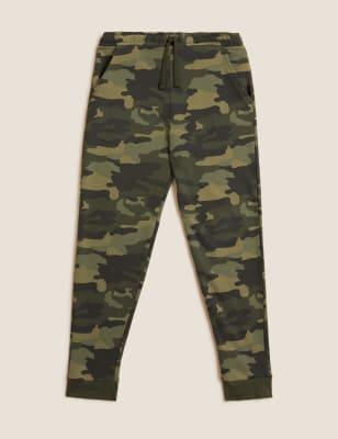 off white camo joggers