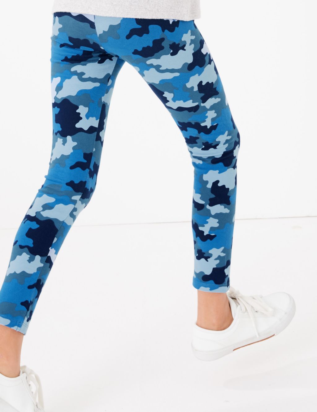 Cotton Camouflage Print Leggings (3-16 Years) 2 of 5