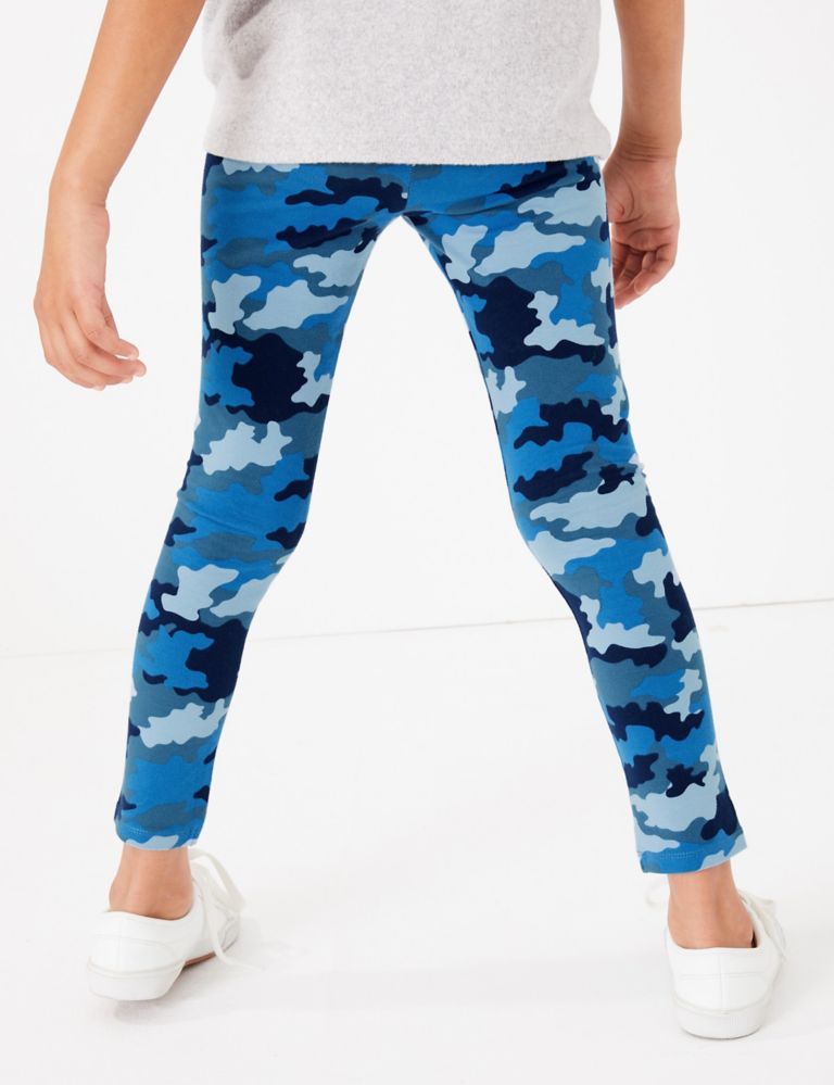 Cotton Camouflage Print Leggings (3-16 Years) 5 of 5