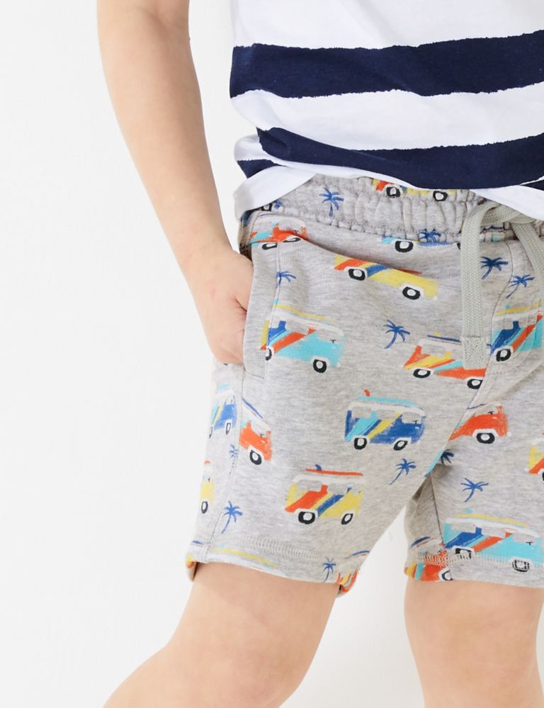 Cotton Campervan Shorts (2-7 Yrs) 3 of 5