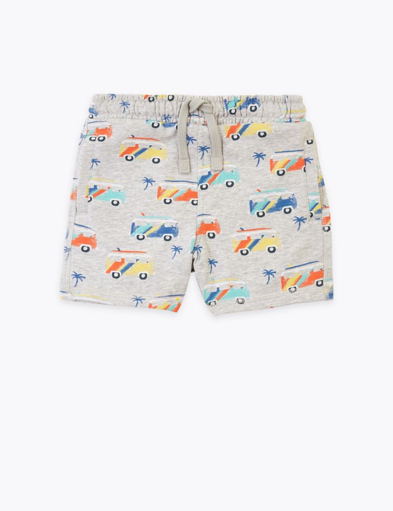 Cotton Campervan Shorts (2-7 Yrs) 2 of 5