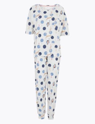 Cat discount pyjamas m&s