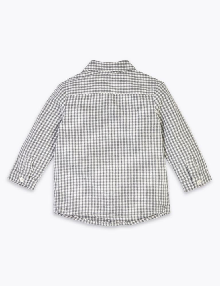 Cotton Checked Shirt 2 of 3
