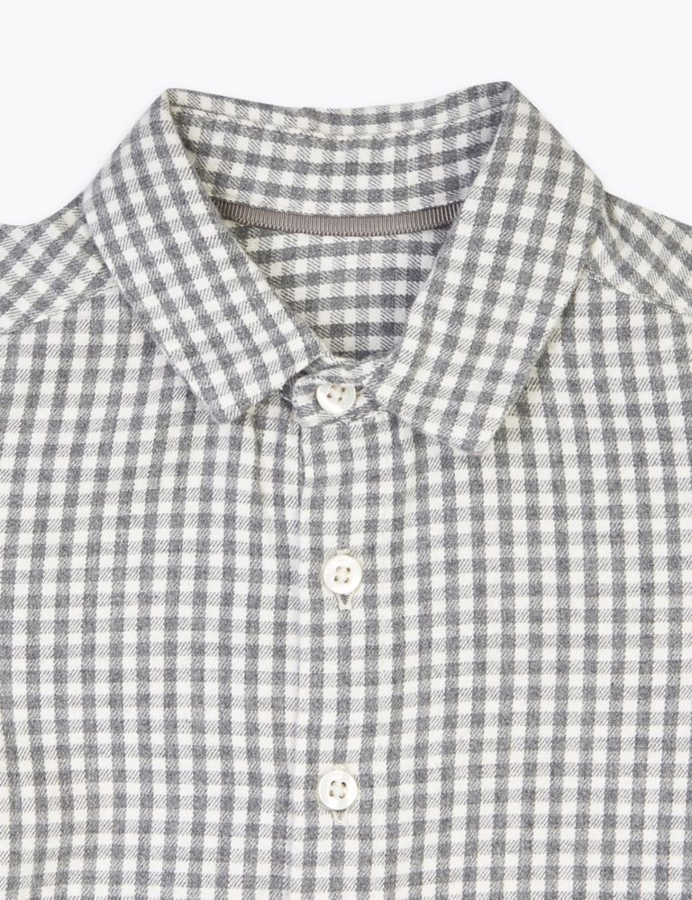 Cotton Checked Shirt 3 of 3