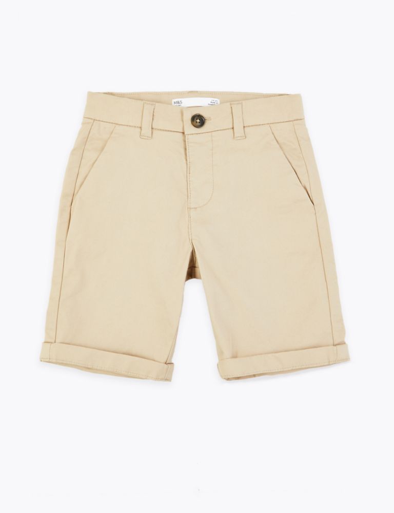 Cotton Chino Shorts (2-7 Yrs) | M&S