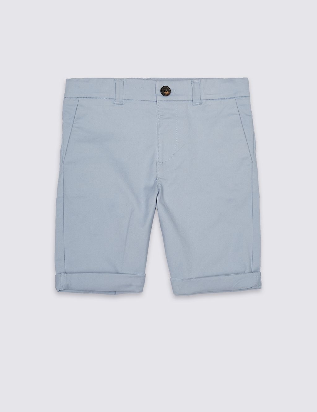 Cotton Chino Shorts with Stretch (3 Months - 7 Years) 1 of 4