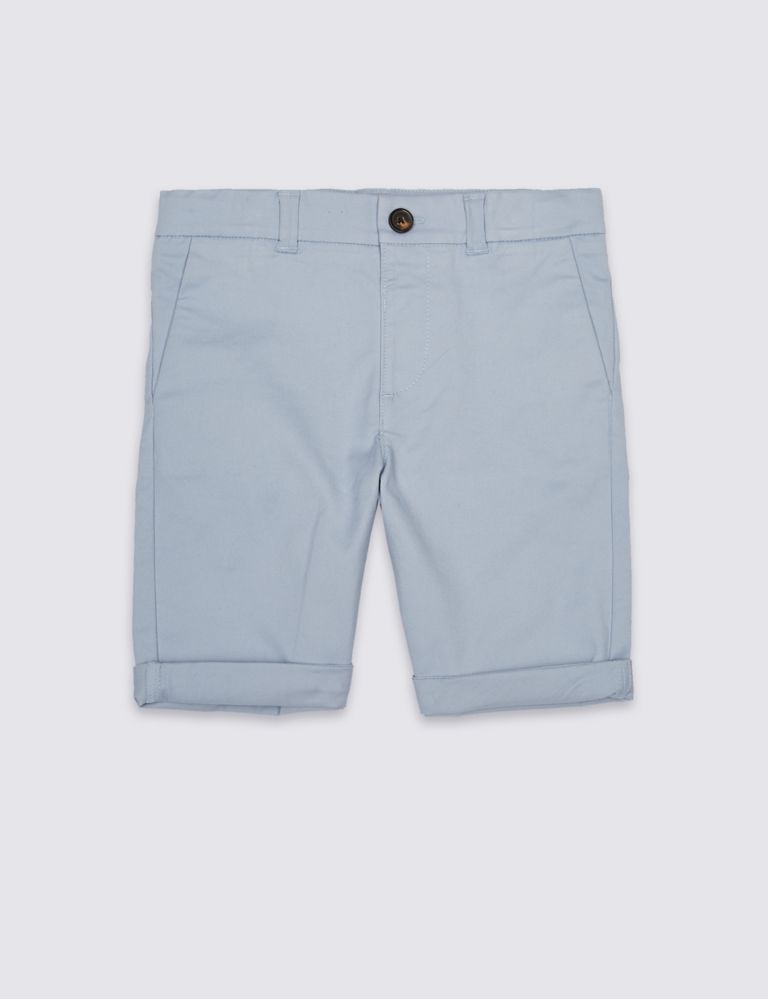 Cotton Chino Shorts with Stretch (3 Months - 7 Years) 2 of 4