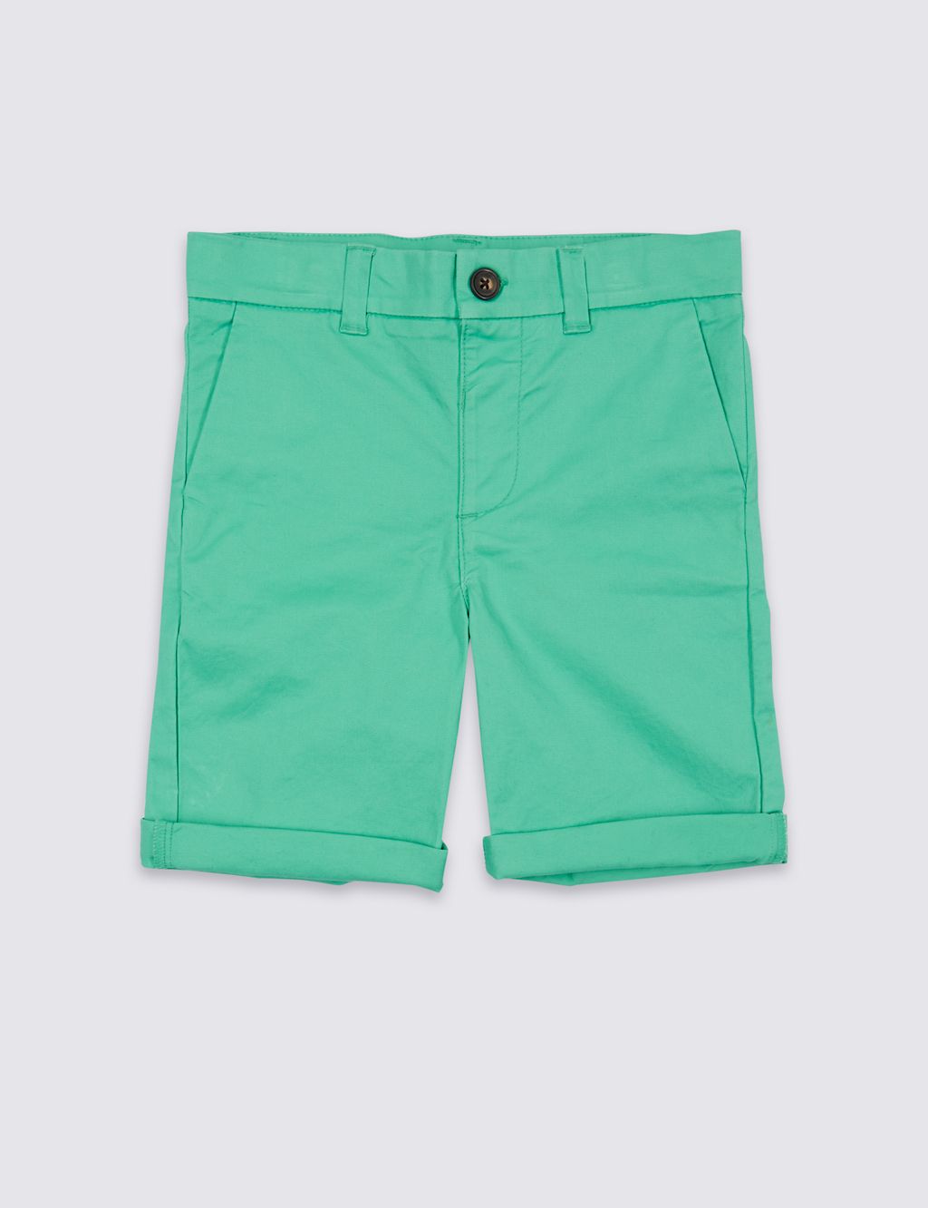 Cotton Chino Shorts with Stretch (3 Months - 7 Years) 1 of 4